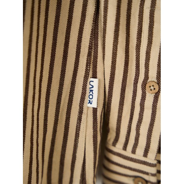 LAKOR Kl�verdal Shirt - coffee bean 