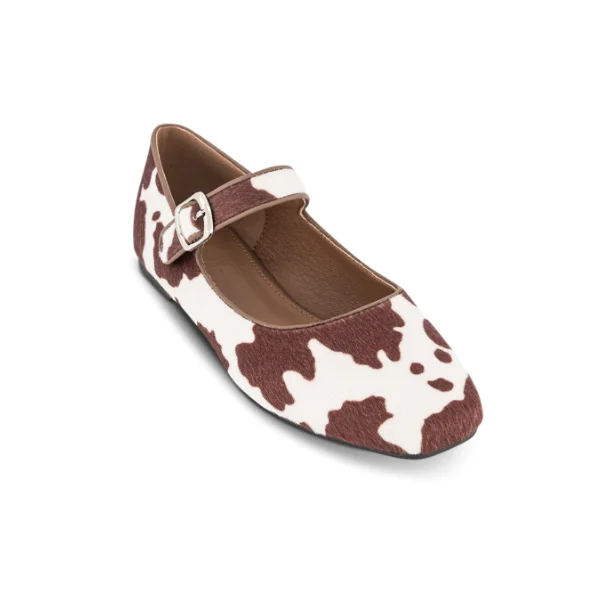NO Collection Mary Jane  - Cow Brun 1150492