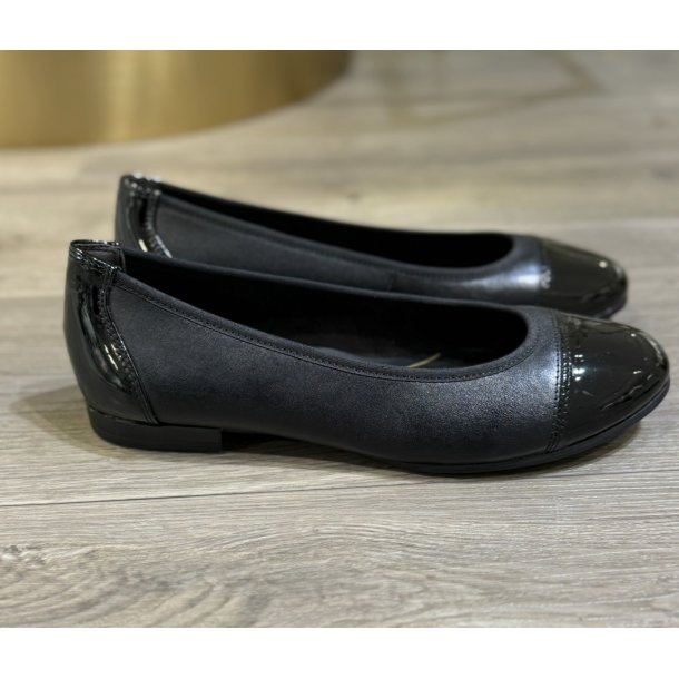 Tamaris ballerina - sort 1-22124-42 