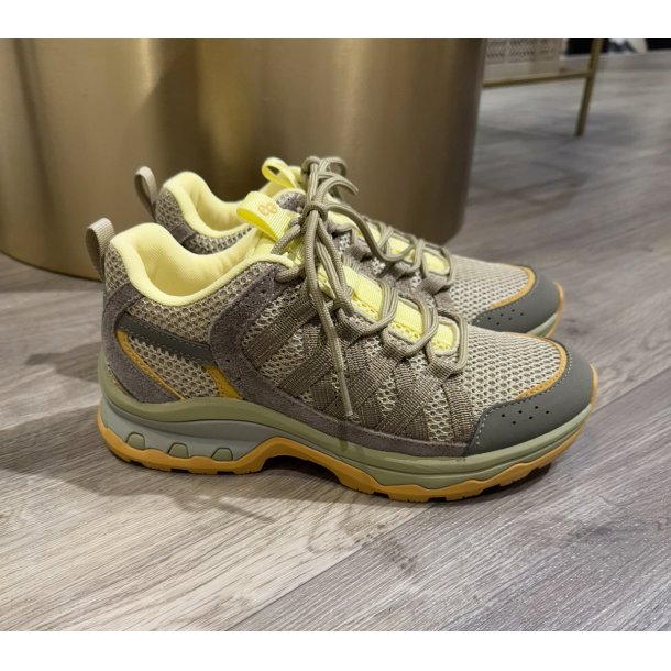 Green Comfort sneakers - khaki 231006Q81