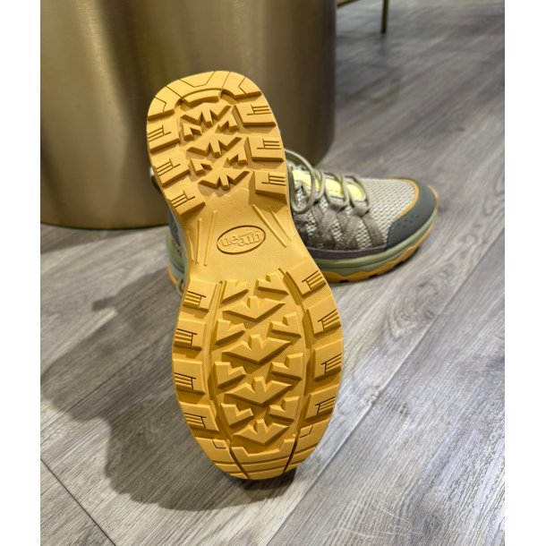 Green Comfort sneakers - khaki 231006Q81