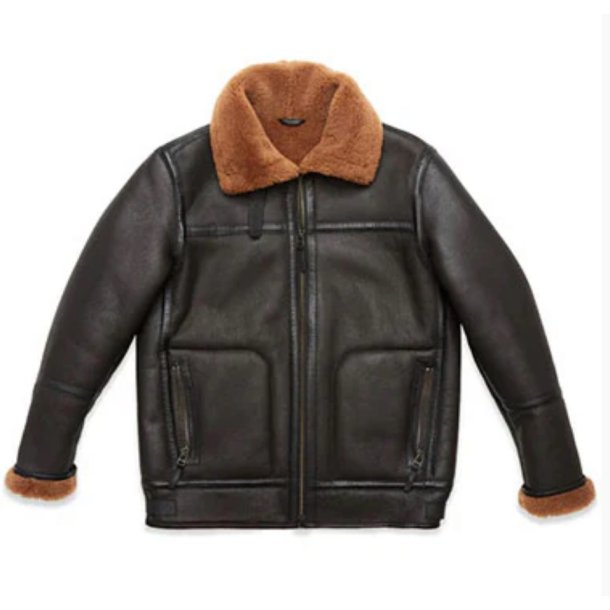 Blue de Gnes Aviator Jacket 60330 - brun