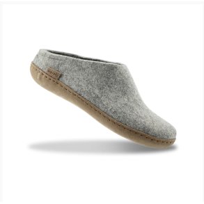 Glerups T�fler m. skinds�l - gr�