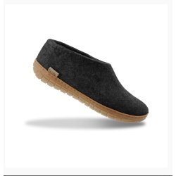 Glerups sko m. lys gummis�l - koksgr�