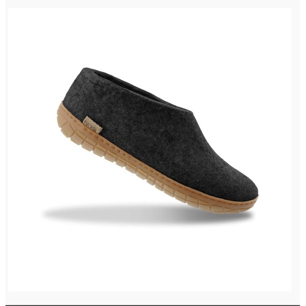 Glerups sko m. lys gummis�l - koksgr�