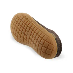 Glerups t�fler m. gummiss�l - naturbrun 