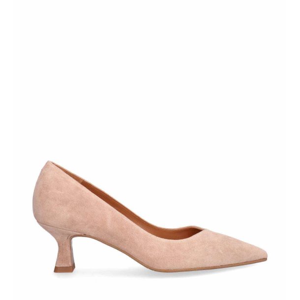 Billi Bi pump  - dusty rose slik suede A8087