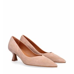 Billi Bi pump  - dusty rose slik suede A8087