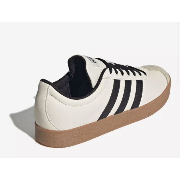 Adidas VL COURT BASE -  cream white/core black JR6912