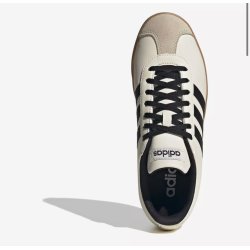 Adidas VL COURT BASE -  cream white/core black JR6912