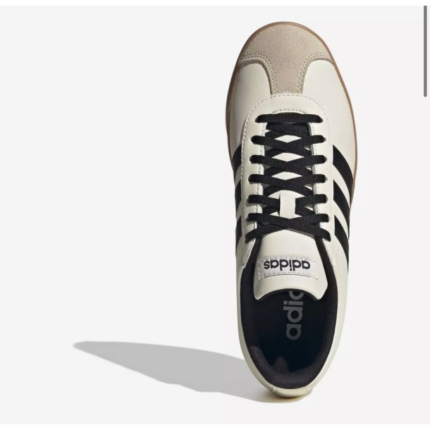 Adidas VL COURT BASE -  cream white/core black JR6912