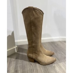 Bukela Pheby langskaftet cowboyst�vle - sand