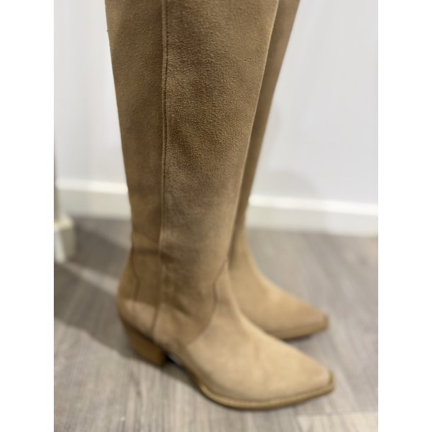 Bukela Pheby langskaftet cowboyst�vle - sand