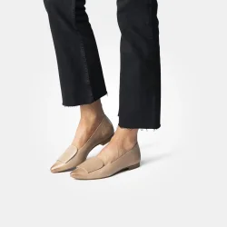 Paul Green ballerina / loafer - beige 3792-005