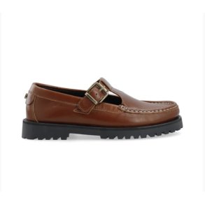 Cashott mary jane Caslena - cognac