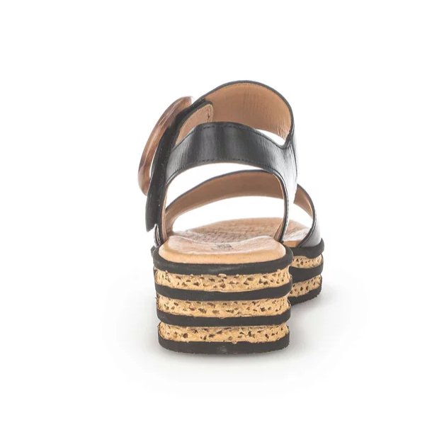 Gabor sandal - sort 44550
