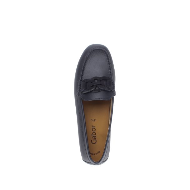Gabor loafer - navy 8520126