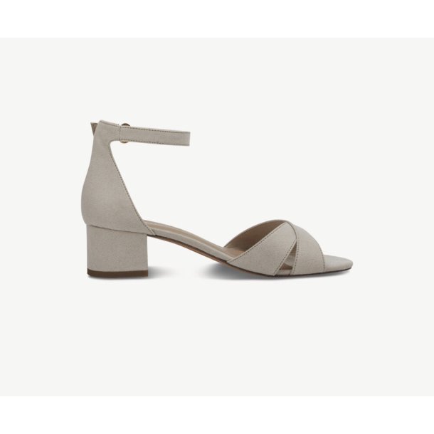 Tamaris sandal m. h�l - beige 1-28226-42