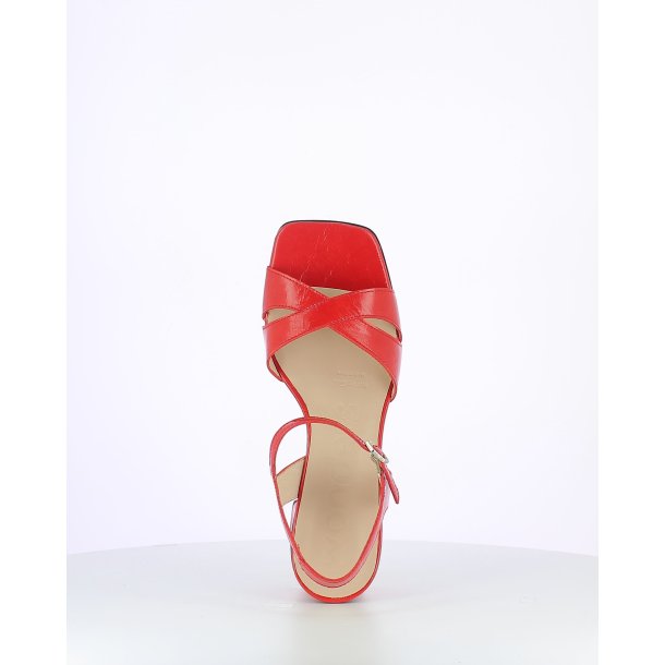 Wonders sandal m. h�l - r�d H-5605-F 