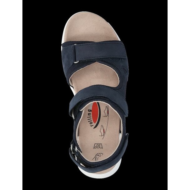 Gabor rollingsoft sandal - navy 8688536