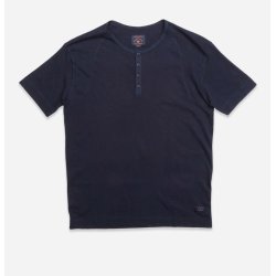 Blue de Gnes BdG S/S Grandad - navy 