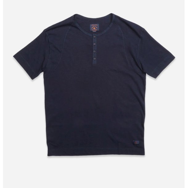 Blue de Gnes BdG S/S Grandad - navy 