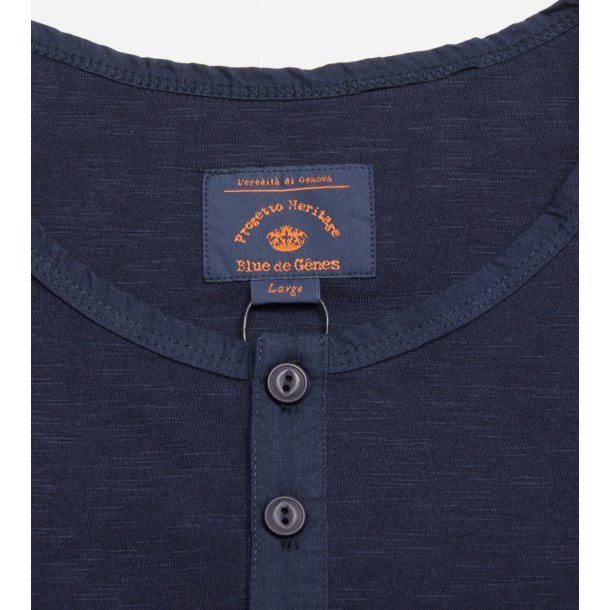 Blue de Gnes BdG S/S Grandad - navy 