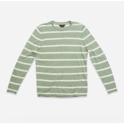 Blue de Gnes Monte stripe Knit - Green bay 