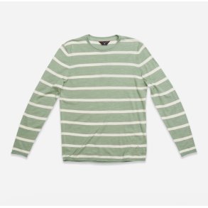 Blue de Gnes Monte stripe Knit - Green bay 