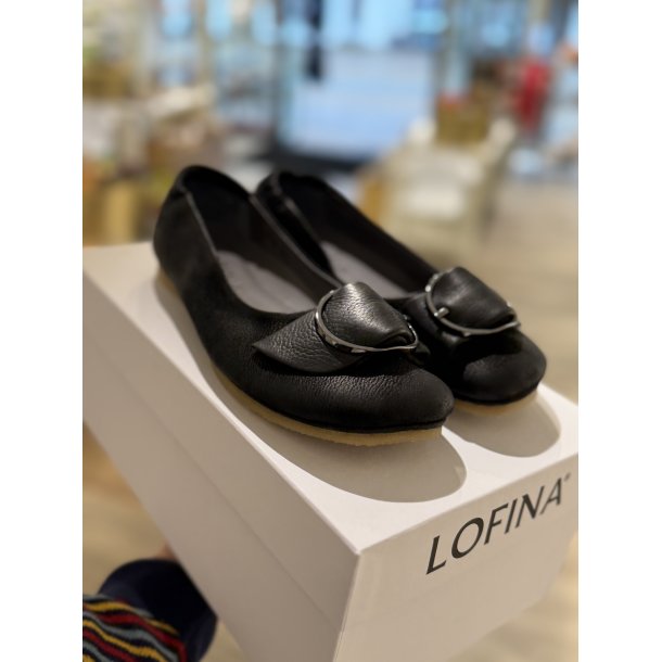 Lofina ballerina m- sp�nde - sort 3124NF