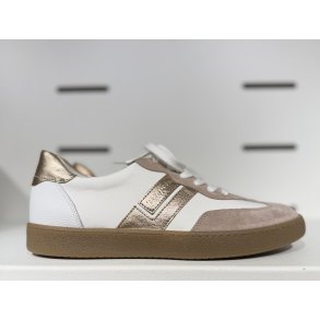 Paul Green sneakers - hvid/brun 5437-119