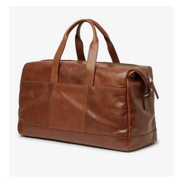 Saddler Charles weekend taske - dk brown