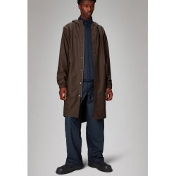 RAINS fishtail parka - brown 18140