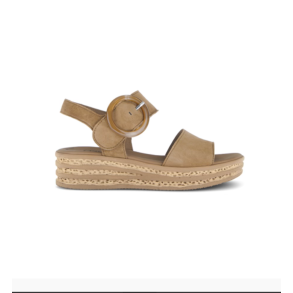 Gabor sandal med kileh�l - brun 8455014 