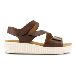 Gabor sandal med kileh�l - brun 8360024