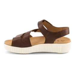 Gabor sandal med kileh�l - brun 8360024