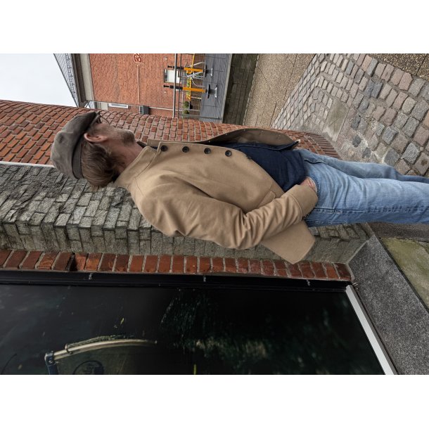 Blue de G�nes Casella officers blazer - antique bronze