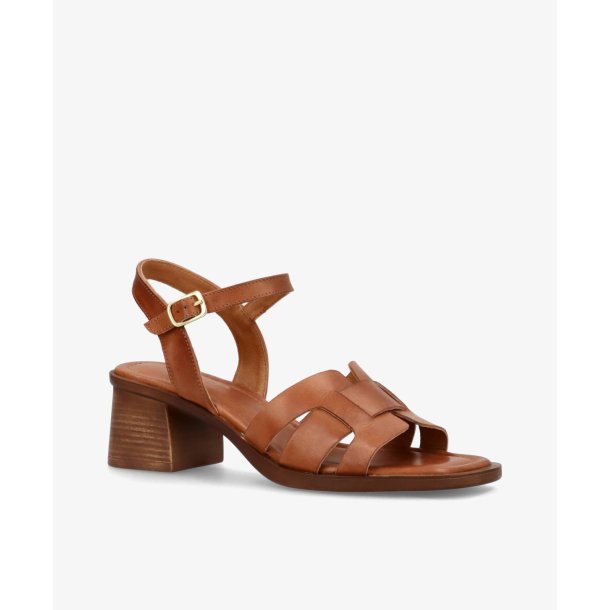 Shoedesign Copenhagen sandal m. h�l Rhona - cognac