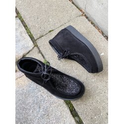 Angulus st�vlet m. sn�re - black glitter 