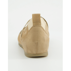 Paul Green ballerinasko m/rem - beige 1191-039