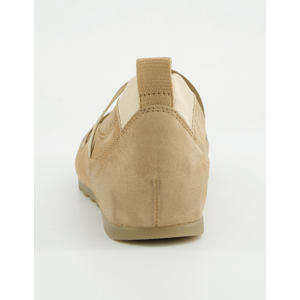 Paul Green ballerinasko m/rem - beige 1191-039