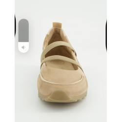 Paul Green ballerinasko m/rem - beige 1191-039