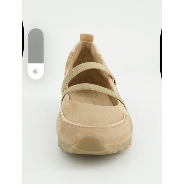 Paul Green ballerinasko m/rem - beige 1191-039