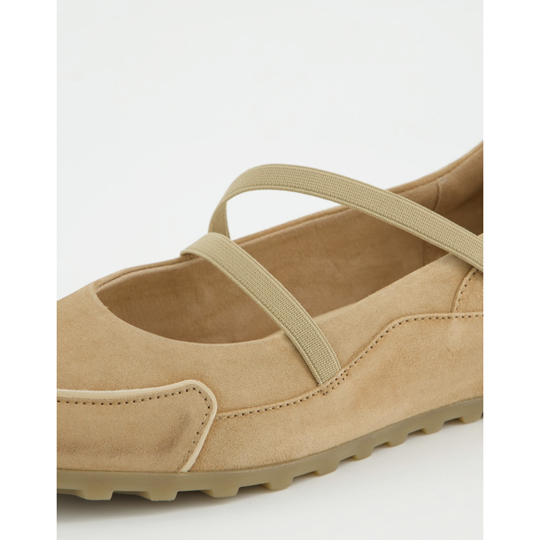 Paul Green ballerinasko m/rem - beige 1191-039