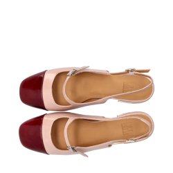 Billi Bi slingback ballerina - bordeaux A9430 