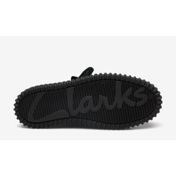 Clacks torhill Lo - black suede 