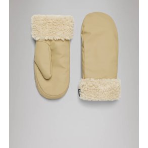 RAINS Puffer Fleece Mittens - beige 21640