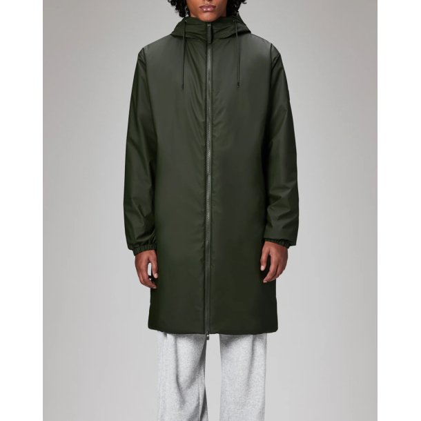 RAINS Lohja Longer Insulated Jacket army - 15910