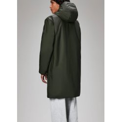 RAINS Lohja Longer Insulated Jacket army - 15910