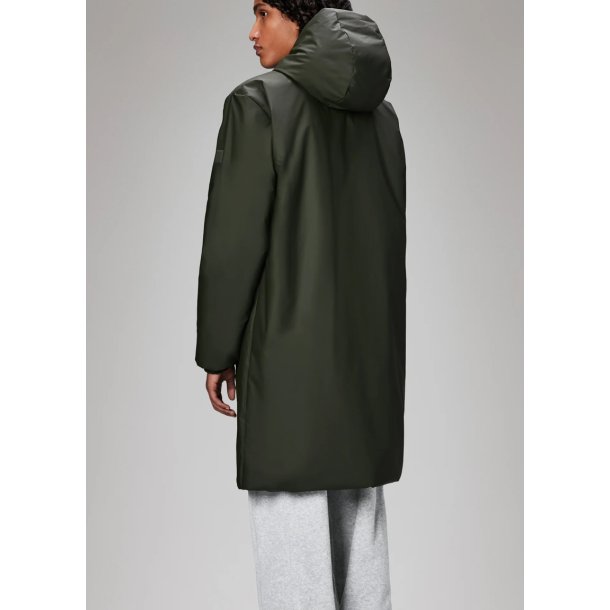 RAINS Lohja Longer Insulated Jacket army - 15910